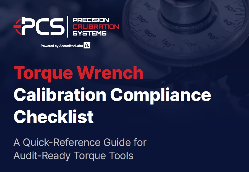 Torque Wrench Calibration Compliance Checklist